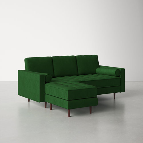 AllModern Geo 2 - Piece Upholstered Sectional & Reviews | Wayfair